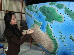 İnci Heykeli yenileniyor