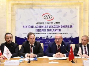 ATO’da kuaför ve güzellik salonlarının sorunları mercek altına alındı