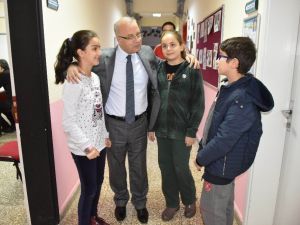 Başkan Kayda’dan özel yetenekli öğrencilere ziyaret