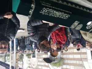 Selami Şahin vefat eden ağabeyini son yolculuğuna uğurladı