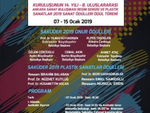 ÇMS ’8. Uluslararası Ankara Sanat Buluşması’ sergisine ev sahipliği yapacak