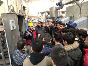 Nazilli Teknik Lisesi öğrencileri okulda öğrendiklerini sanayide pekiştirdi