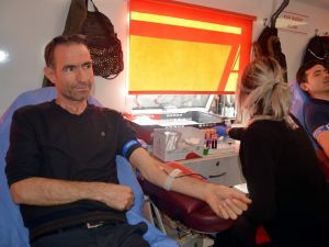 Didim’de kan bağışı kampanyası sürüyor