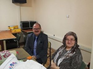 73 yaşında Naciye Akan 340 saat eğitim aldı meslek sahibi oldu