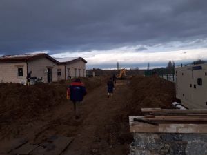 Aizanoi Antik Kenti’nde karşılama tesisi çalışmaları