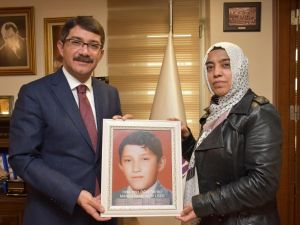 Başkan Çelik’i duygulandıran fotoğraf