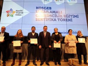 Nazilli Ticaret Odasında sertifika ve ödül töreni düzenlendi