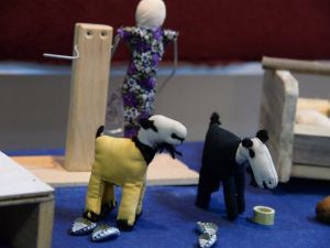 7-8 bin yıllık antik oyuncaklar çocuklarla buluştu