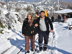 Diyaliz hastasının imdadına belediye ekibi yetişti