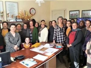 Köylü kadınlar tarım ve turizm için kolları sıvadılar