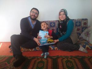 Görme engelli Hasan’ın karne sevinci