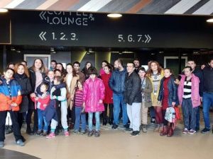 Bozdoğanlı özel öğrenciler sinemayla tanıştı