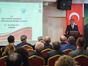 Bakan Selçuk, "Özel Yetenekliler Eğitimi" Çalıştayı’na katıldı