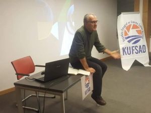 KUFSAD’ın bu ayki konuğu Ömer Orhun oldu