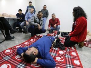 Pamukkale Belediyesi personeli artık yaralanmalara anında müdahale edecek