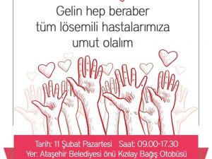 Ataşehir Belediyesinden kan ve kök hücre bağışı kampanyası