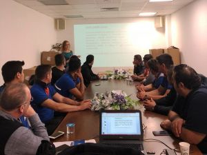 Büyükşehir personeline iş sağlığı ve güvenliği eğitimi verildi