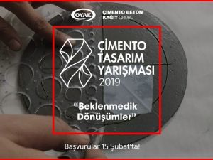 Çimento Tasarım Yarışması başlıyor