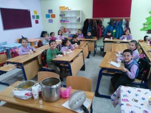 Öğrencilere ’’Çorba günü etkinliği’’