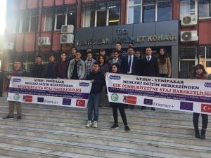 Çıraklar bu defa Avusturya ve Çek Cumhuriyeti’ne yolcu edildi