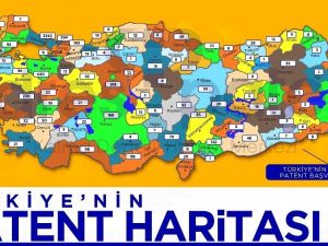 Türkiye’nin 2018 yılı patent haritası