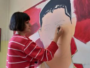 Okulun koridorlarına kahramanlar konuk oluyor