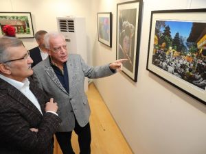 Cumhurbaşkanlığı Büyük Kültür ve Sanat Ödüllü İzzet Keribar’ın sergisi açıldı