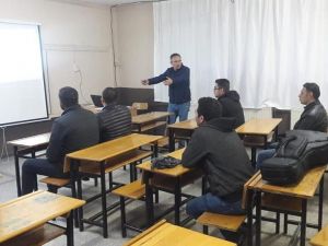 Sarıgöl’de katı yakıt kalorifer ateşçiliği kursu