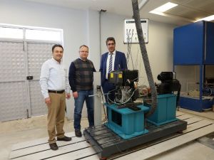PAÜ’de Motor Test Laboratuarı kuruldu