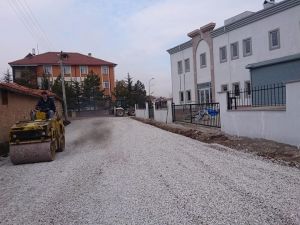 Aslanapa Sağlık Merkezi çevre düzenleme çalışmaları