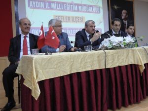 Okul aile birliği başkanları, Milli Eğitim Müdürü Seyfullah Okumuş ile bir araya geldi