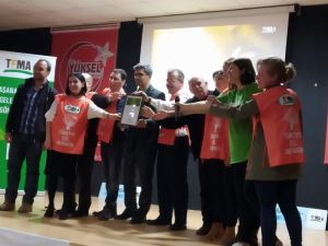 Umut yeşerten çocuklar fidan büyütecekler