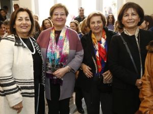 "18 kadın 1 sergi"de buluştu