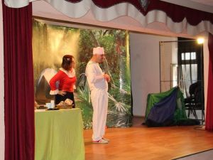 Dumlupınar’da minikler tiyatro ile tanıştı