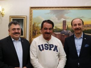 İbrahim Tatlıses’ten Vali Erin’e ziyaret