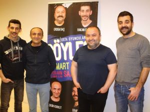 4 usta oyuncu Diyarbakır’da sevenleriyle buluştu