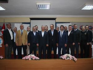 İMEAK DTO, meclis toplantısında AK Partili Necip Nasır’ı ağırladı