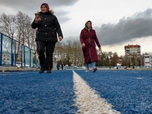 Kadınlar, sağlıklı yaşam için yürüyor