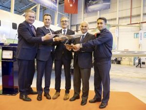 Elektronik harp sistemi kurulacak uçaklar Türkiye’ye geldi