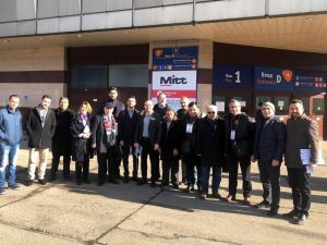 DTO Moskova’daki fuara 20 kişilik heyetle katıldı