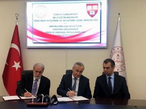Milli Eğitim Bakanlığı ve Harvard Üniversitesi arasında protokol imzalandı