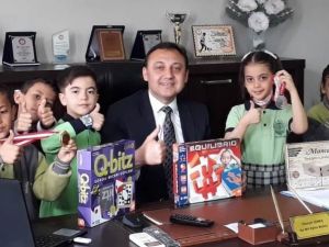 Alaşehir’in zeki öğrencilerine İlçe Milli Eğitimden teşekkür