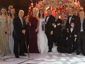 Ömür Gedik’in kızı Gaziantep’te evlendi