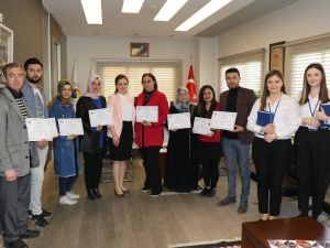 Girişimciler sertifikalarını aldı