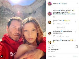 Bella Hadid’in Kapadokya’dan paylaştığı fotoğraflara beğeni yağıyor