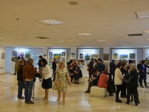 Maltepe Belediyesi’nin resim öğrencilerinden karma resim sergisi