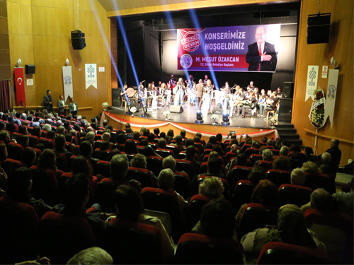 A-Dümtek Ritim Topluluğu unutulmaz bir akşam yaşattı