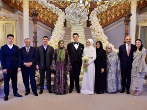 Ülker ve Tamince ailelerinin mutlu günü