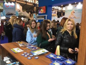 Kuşadası Ticaret Odası, Ukrayna Uluslararası Turizm Fuarı’na katıldı