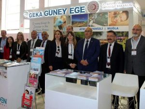 GEKA, Güney Egeli sağlık ve spor turizmi temsilcileriyle 3. kez Hestourex Fuarında